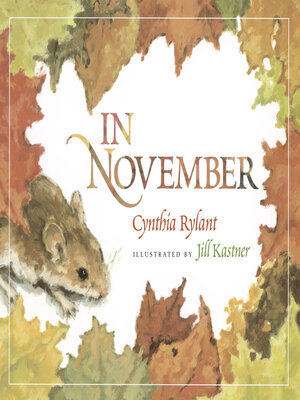 cover image of In November